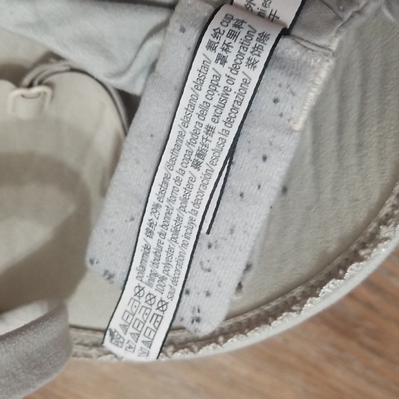 (34D) Victoria's Secret Body by Victoria Perfect Shape Bra Neutral Padded - Picture 9 of 9